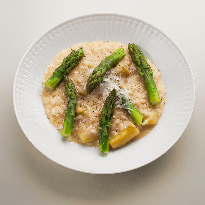 Risotto med grön sparris